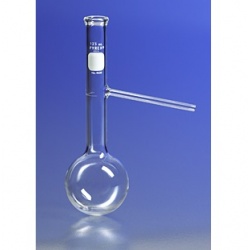 Bình cầu chưng cất có nhánh Pyrex-USA